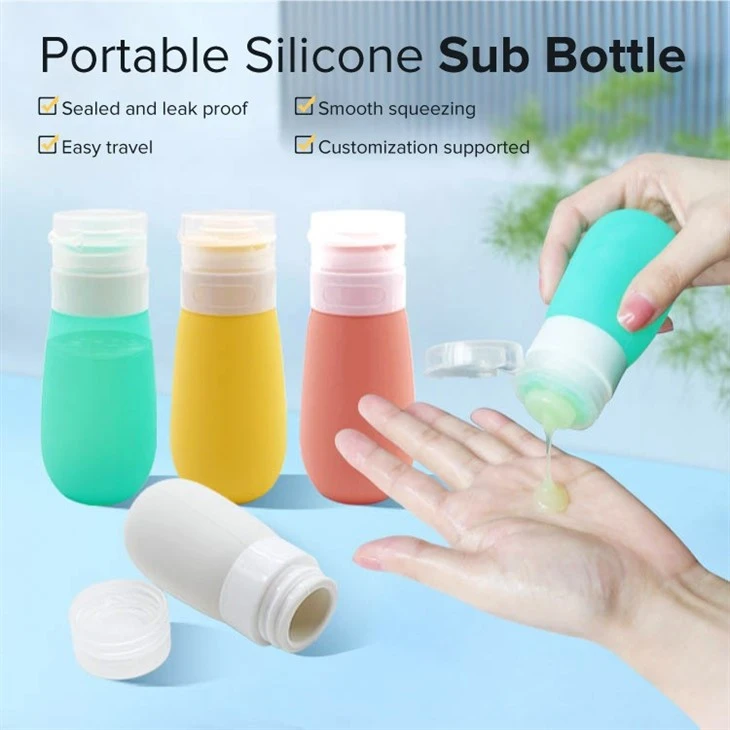Silicone travel bottle 1